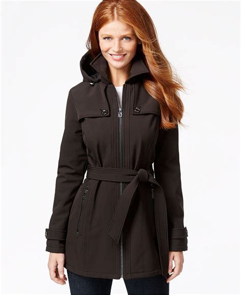 michael kors jacke damen softshell|macy's michael kors jacket.